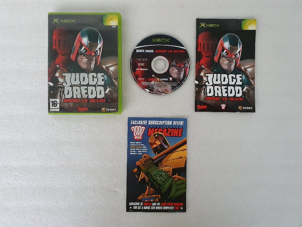 Xbox: Judge Dredd - Dredd vs Death, Games en Spelcomputers, Games | Xbox Original, Ophalen of Verzenden, Gebruikt