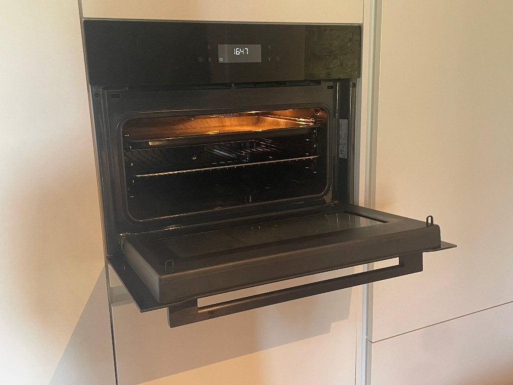 AEG CombiQuick inbouw-combimagnetron KMK768080B — 45 cm, Ophalen, Minder dan 45 cm, Gebruikt, AEG