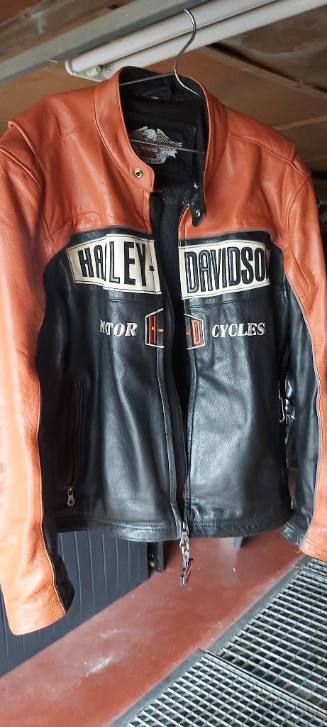 Harley Davidson  Jas, Heren, Jas | leer, Harley Davidson, Ophalen of Verzenden