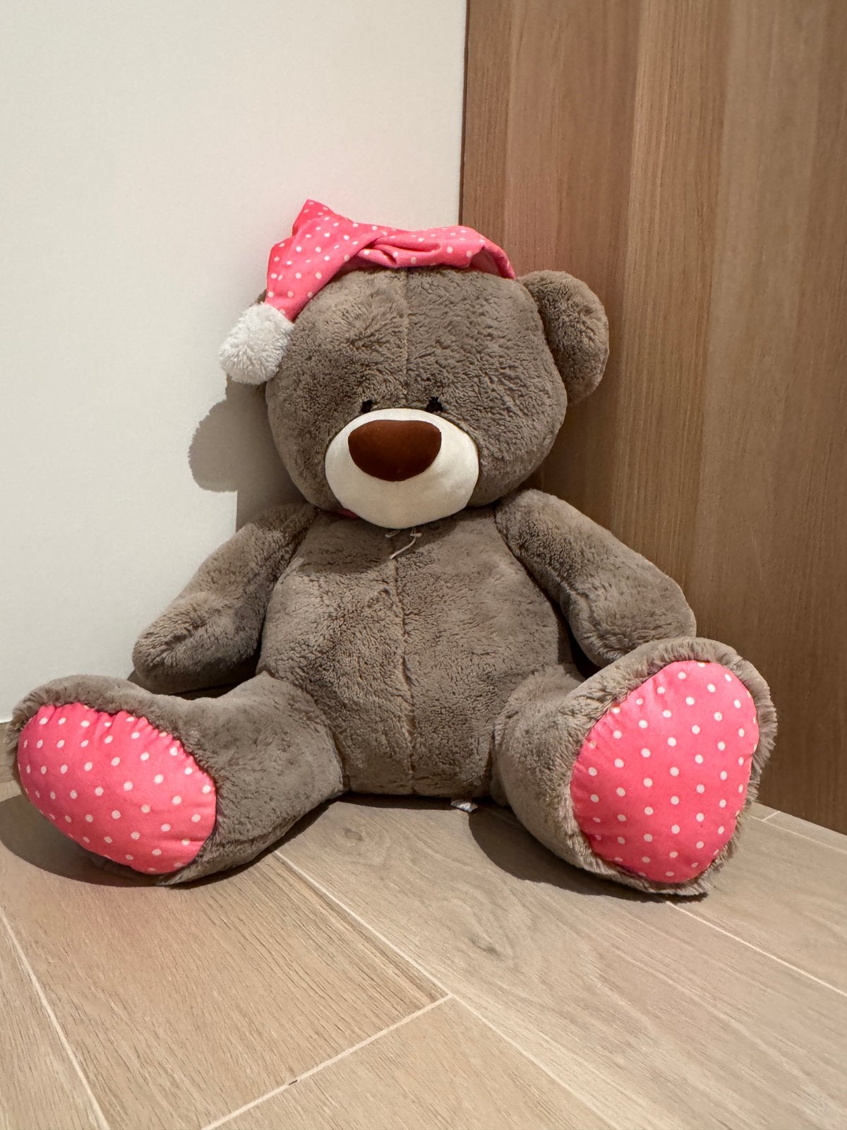 Grote teddybeer, Ophalen, Zo goed als nieuw