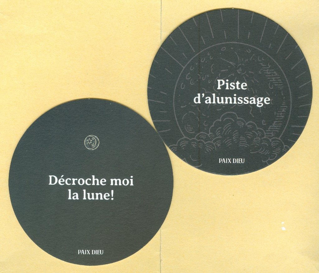 s/b bière Paix Dieu (RV), Collections, Marques de bière, Enlèvement ou Envoi, Neuf, Sous-bock, Autres marques