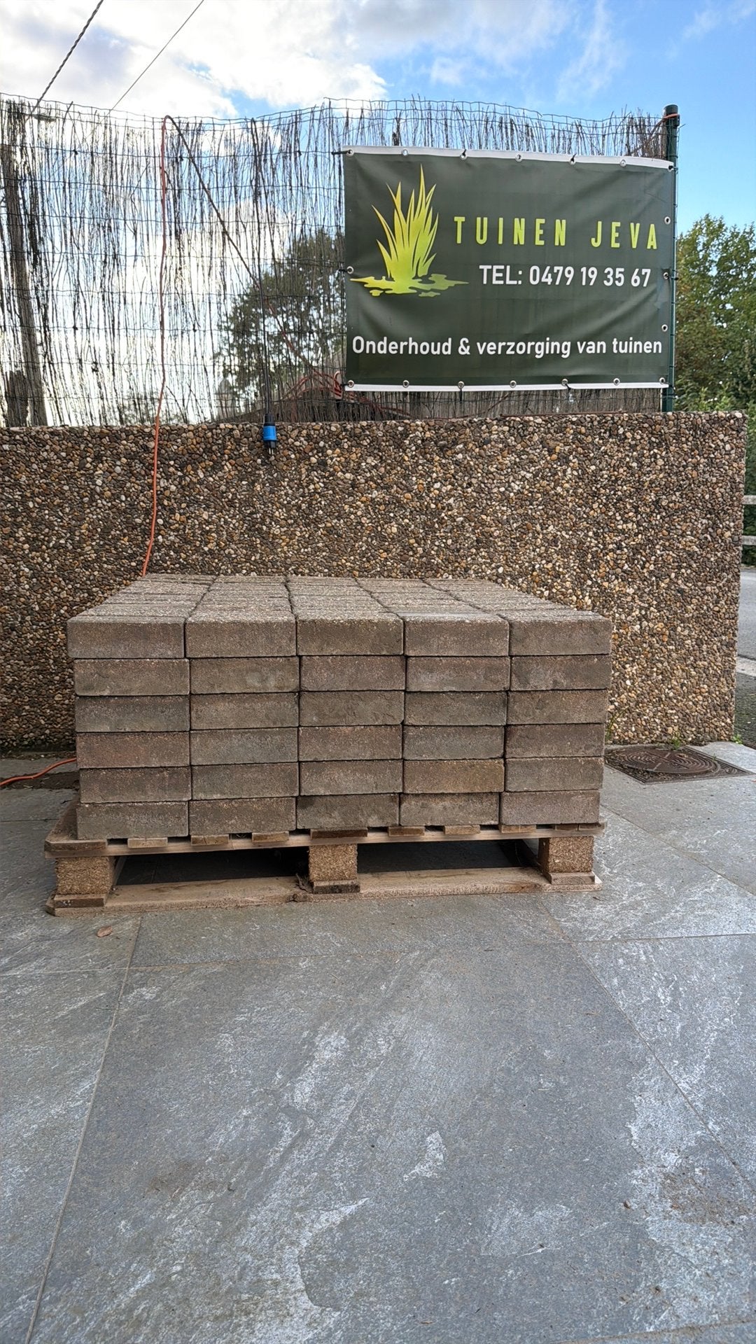 Klinkers, Béton, Enlèvement, Utilisé, 5 à 10 m²
