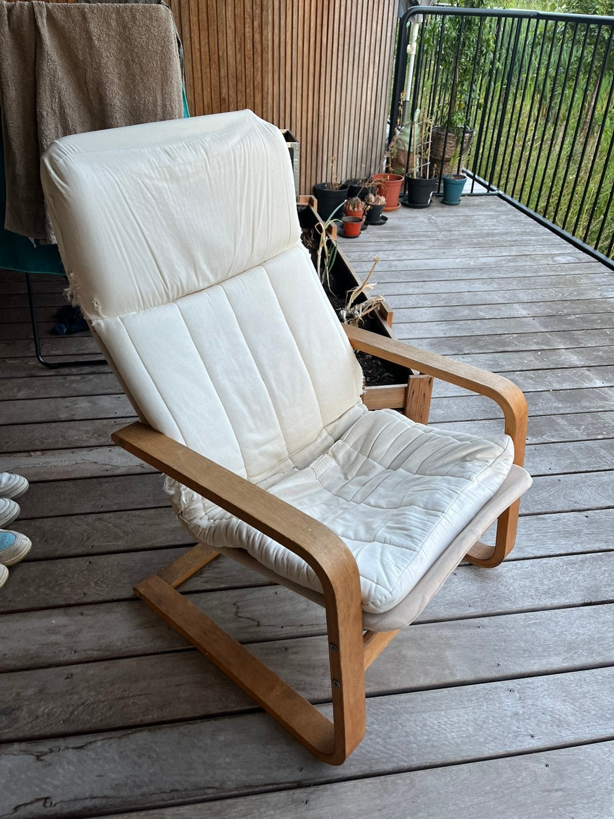 Chaise ikea GRATUITE, Jardin & Terrasse, Chaises longues, Enlèvement, Utilisé