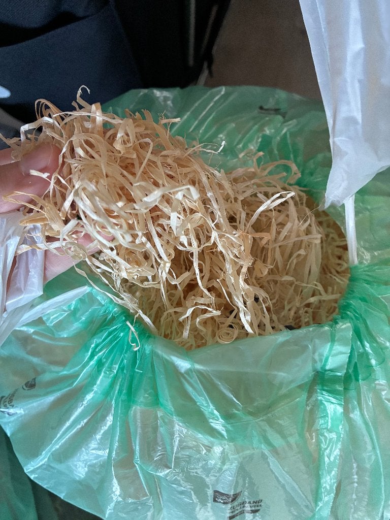 wood packing material / houten verpakkingsmateriaal, Ophalen
