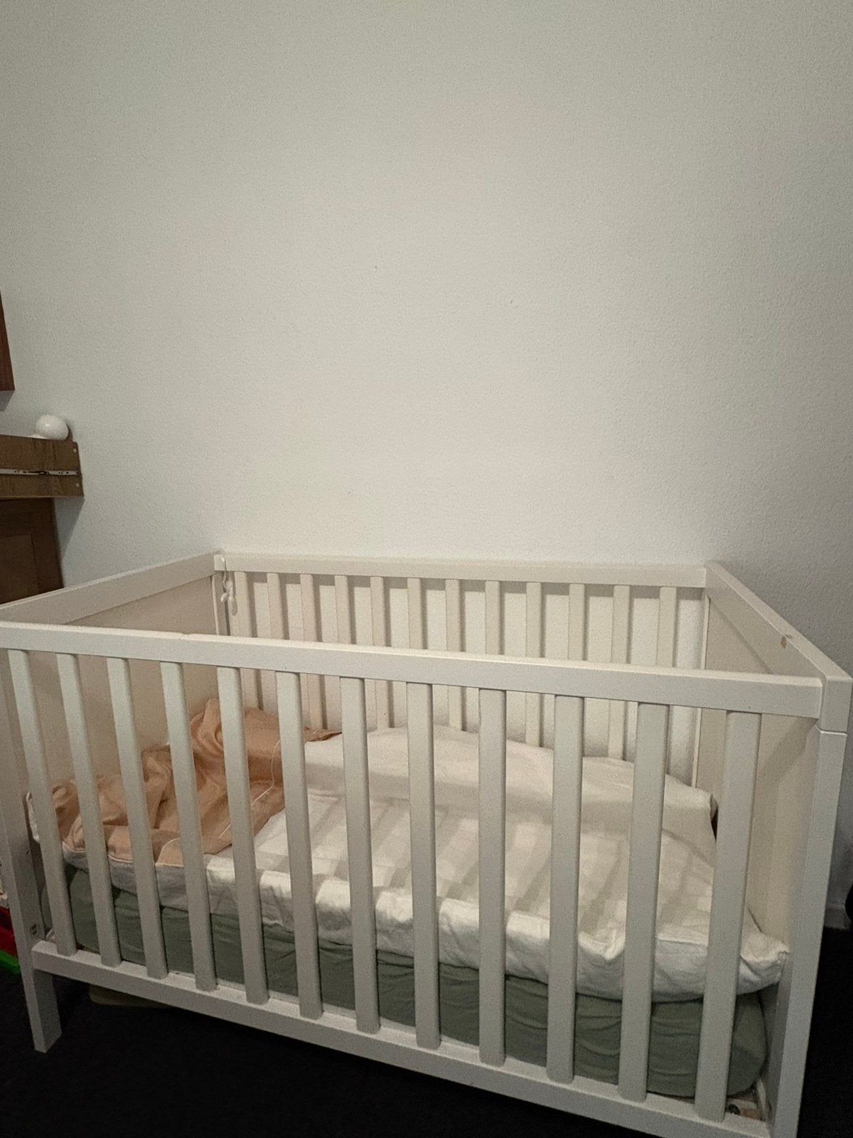 Babybed 60x120 cm, Ophalen of Verzenden, Gebruikt