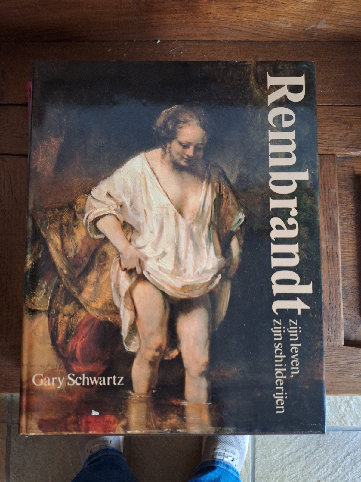 boek Rembrandt zijn leven, zijn schilderijen, Ophalen, Zo goed als nieuw