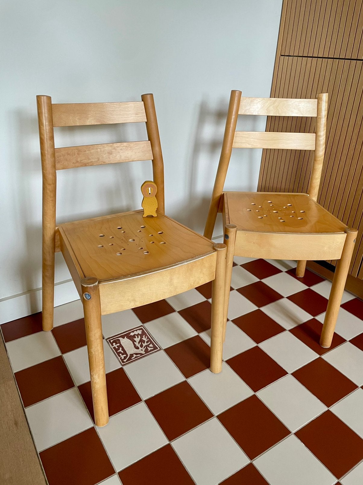 Paire de chaises scandinave, Antiquités & Art, Enlèvement