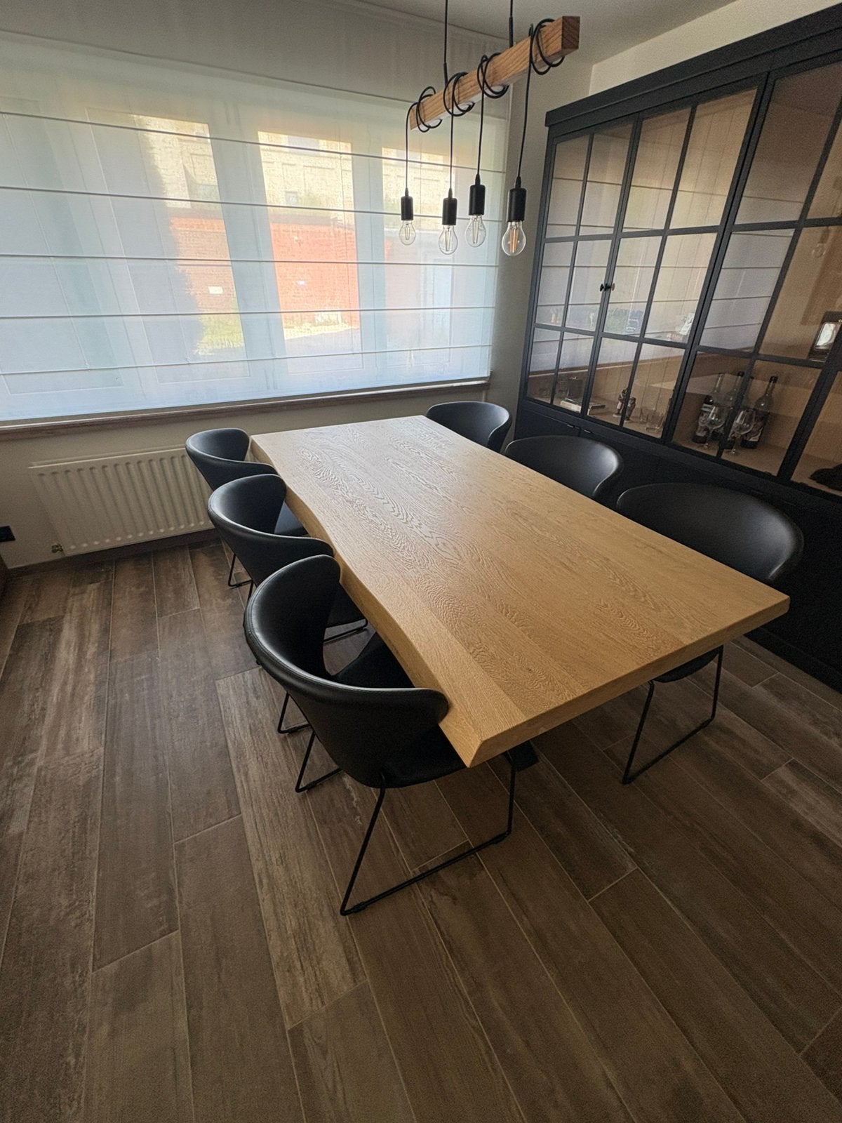 Eettafel + 6 stoelen, Ophalen, Zo goed als nieuw