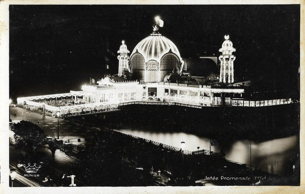1938 - FRANCE - Nice - Palais de la Jetée, Collections, Envoi, 1920 à 1940, Affranchie, France