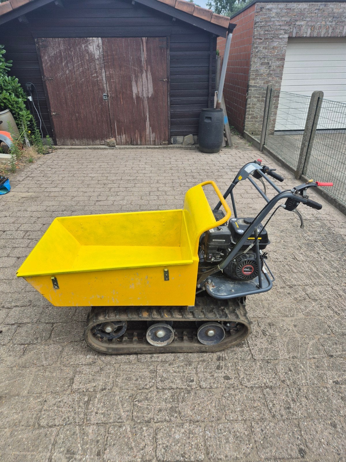 Rupsdumper MD-300 Lumag, Enlèvement, Utilisé