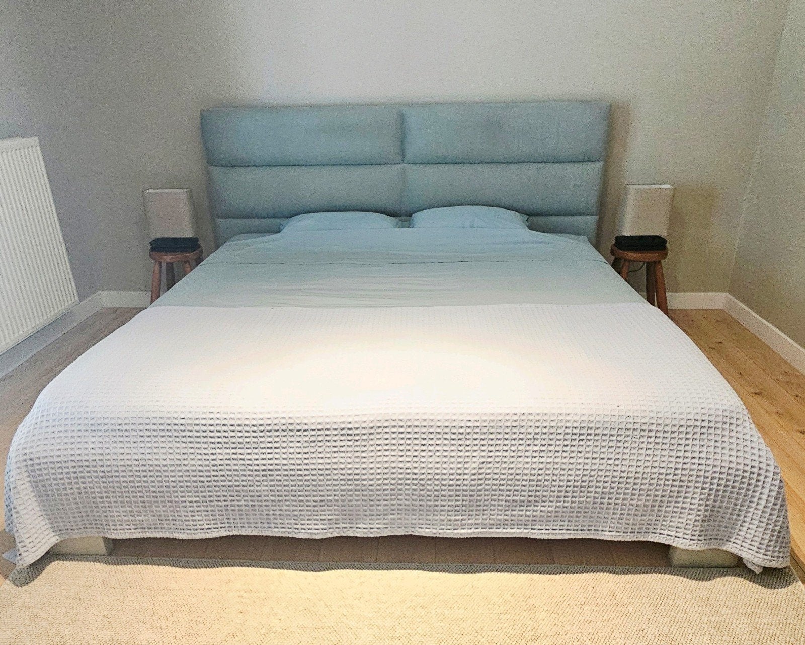 Tweepersoonsbed Styldecor, 2x2m, Maison & Meubles, Chambre à coucher | Lits, Autres dimensions, Tissu, Enlèvement, Utilisé
