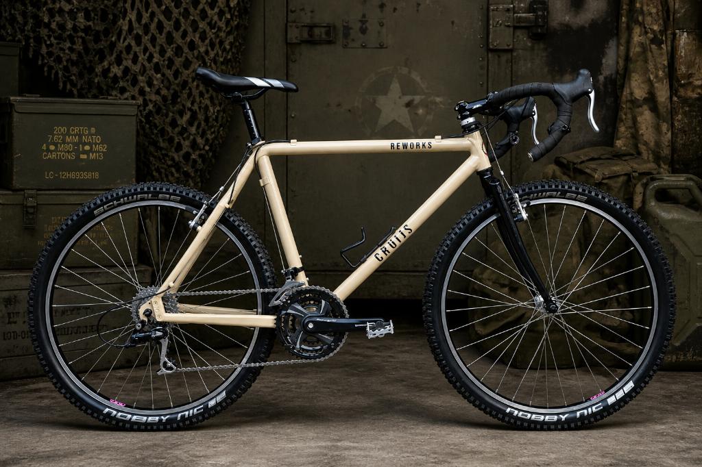 Cruijs Reworks Giant Cadex gravelbike, Fietsen en Brommers, Fietsen | Racefietsen, Zo goed als nieuw, Giant, 26 inch, Velgrem
