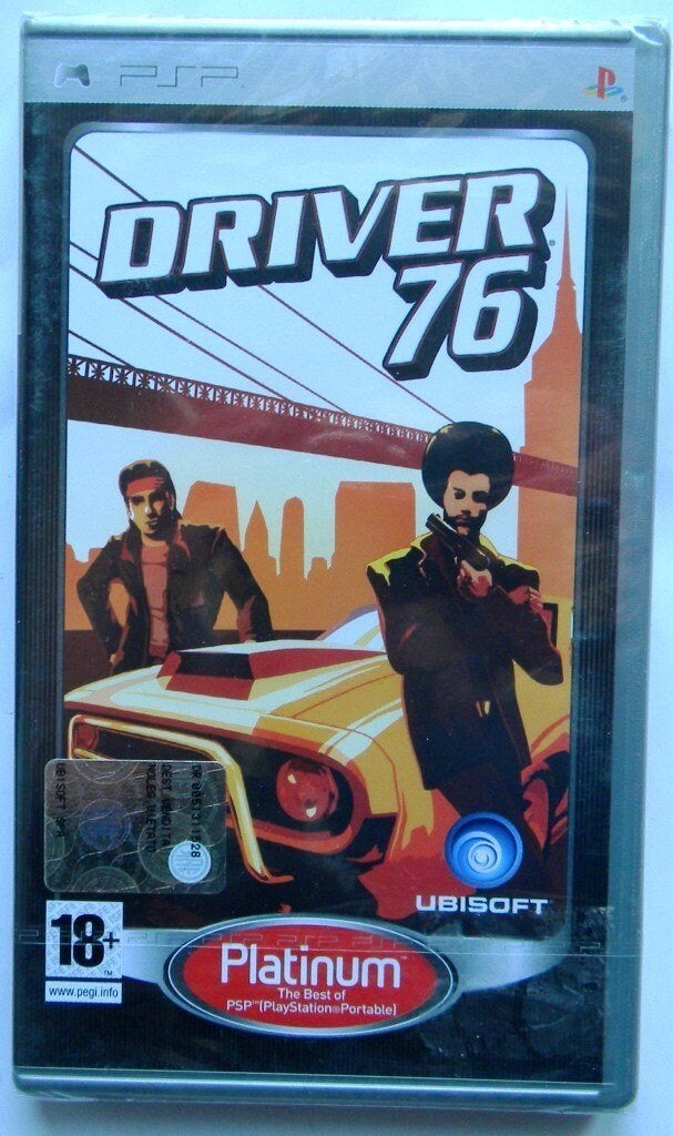 Driver'76 Platinum, Games en Spelcomputers, Games | Sony PlayStation Portable, Gebruikt, Vanaf 18 jaar, 1 speler, Racen en Vliegen
