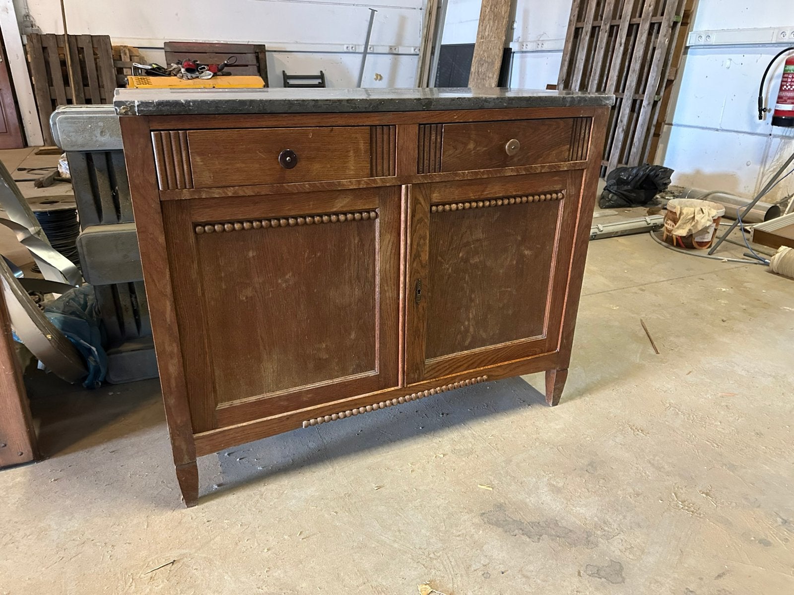 Eiken kastje, commode., Ophalen, Gebruikt, Eikenhout