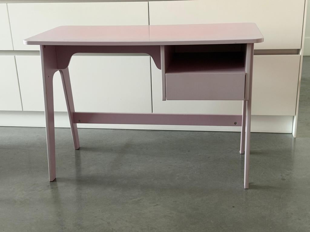bureau rose/ lilas  la redoute Style rétro vintage « Adil », Vintage, Ophalen, Zo goed als nieuw, Roze