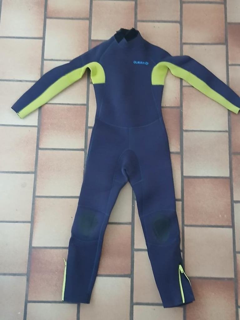 Wetsuit kinderen 12 jaar, Sports nautiques & Bateaux, Vêtements nautiques, Utilisé, Enfant, Combinaison étanche, Enlèvement