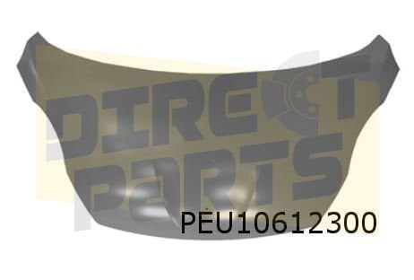 Peugeot 107 (2/12-) motorkap (te spuiten) Origineel! 1612542, Neuf, -, -, -