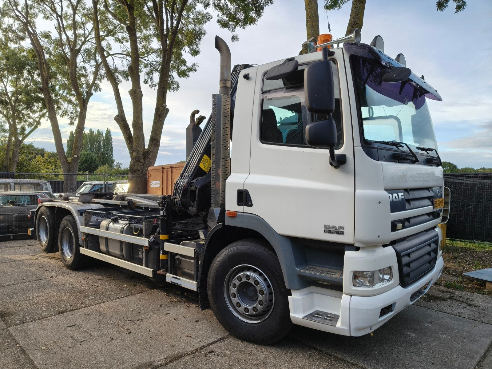 Zeer mooie daf cf 85 360 nw keuring nw tacho  haak kraan, Automaat, Particulier, DAF, Te koop
