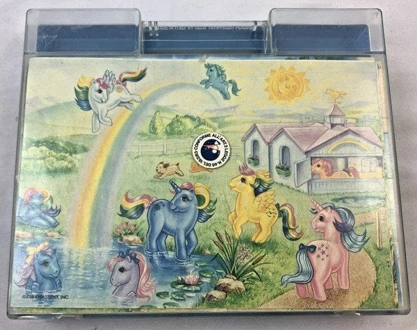 My Little Pony kubuspuzzel 1984 Hasbro compleet vintage G1, Kinderen en Baby's, Speelgoed | My Little Pony, Verzenden, Zo goed als nieuw