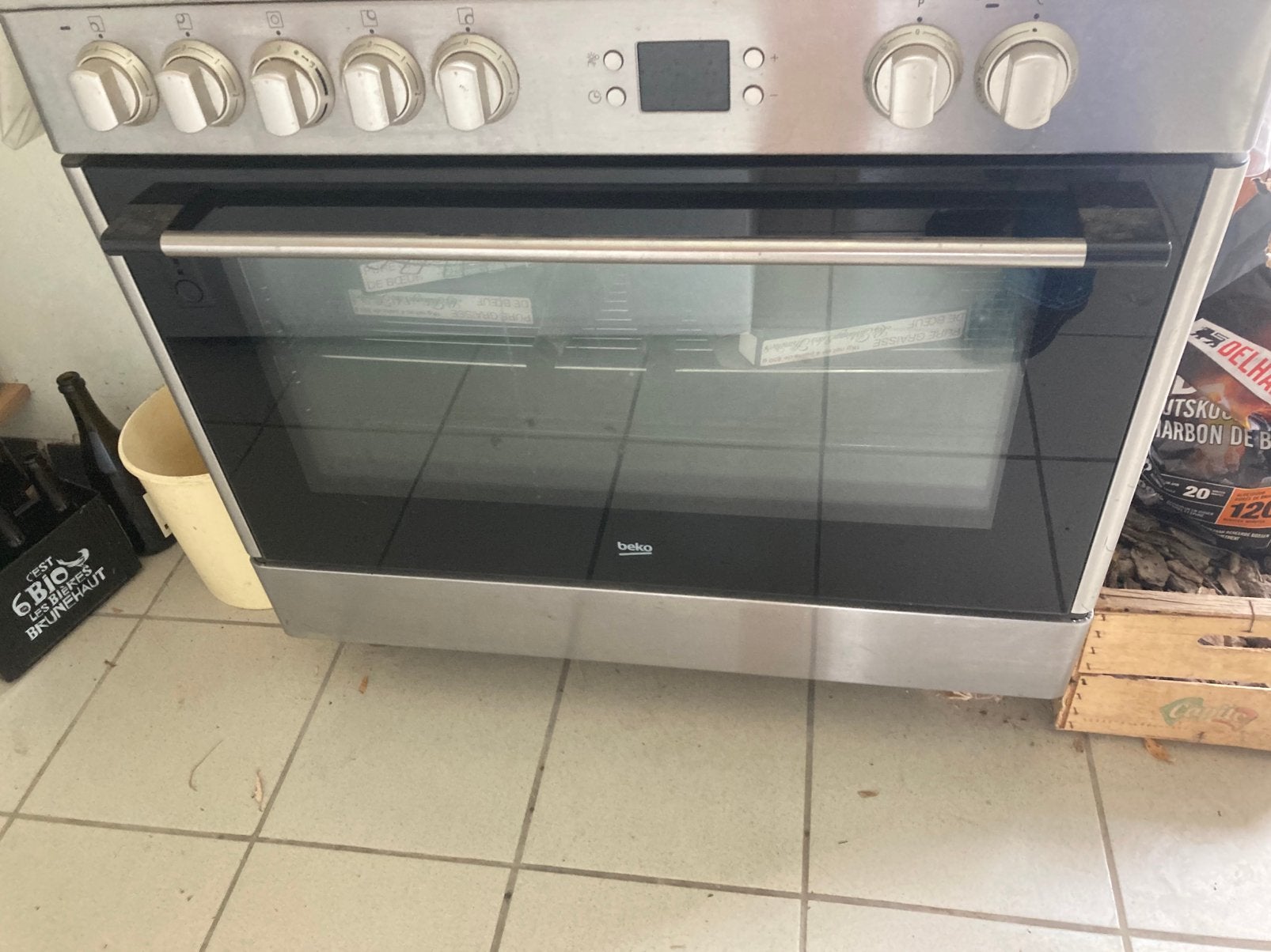 BEKO-fornuis, Ophalen, Gebruikt