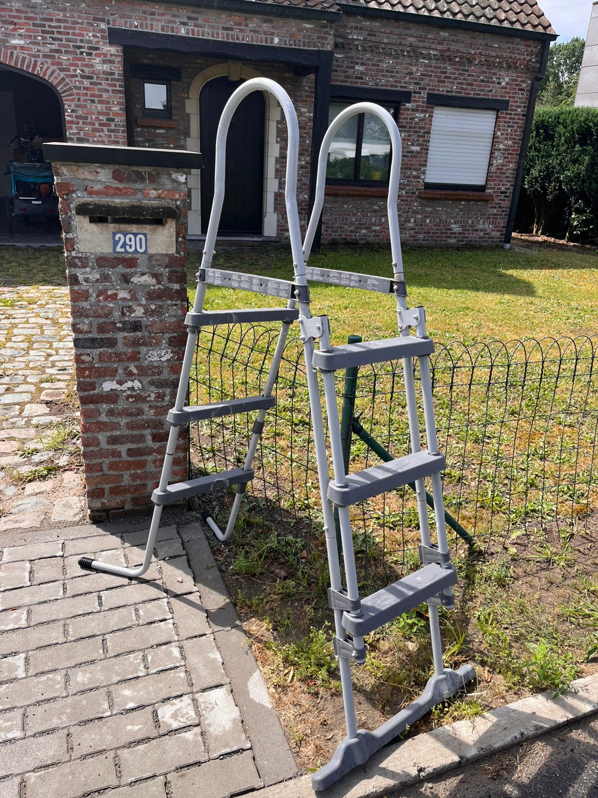 Escalier, échelle de piscine, Enlèvement, Comme neuf, Échelle