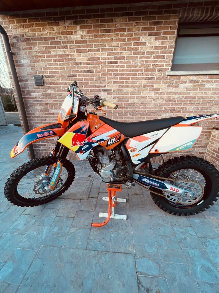 Ktm exc-f 250cc met maar 2075 km  op de teller, Fietsen en Brommers, Brommers | Crossbrommers, Zo goed als nieuw, Ophalen of Verzenden