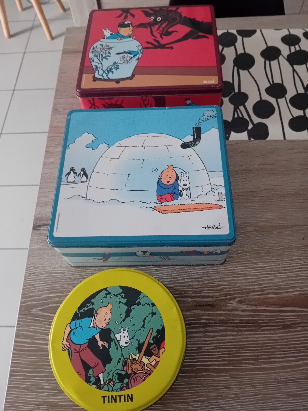 boîte tintin collection