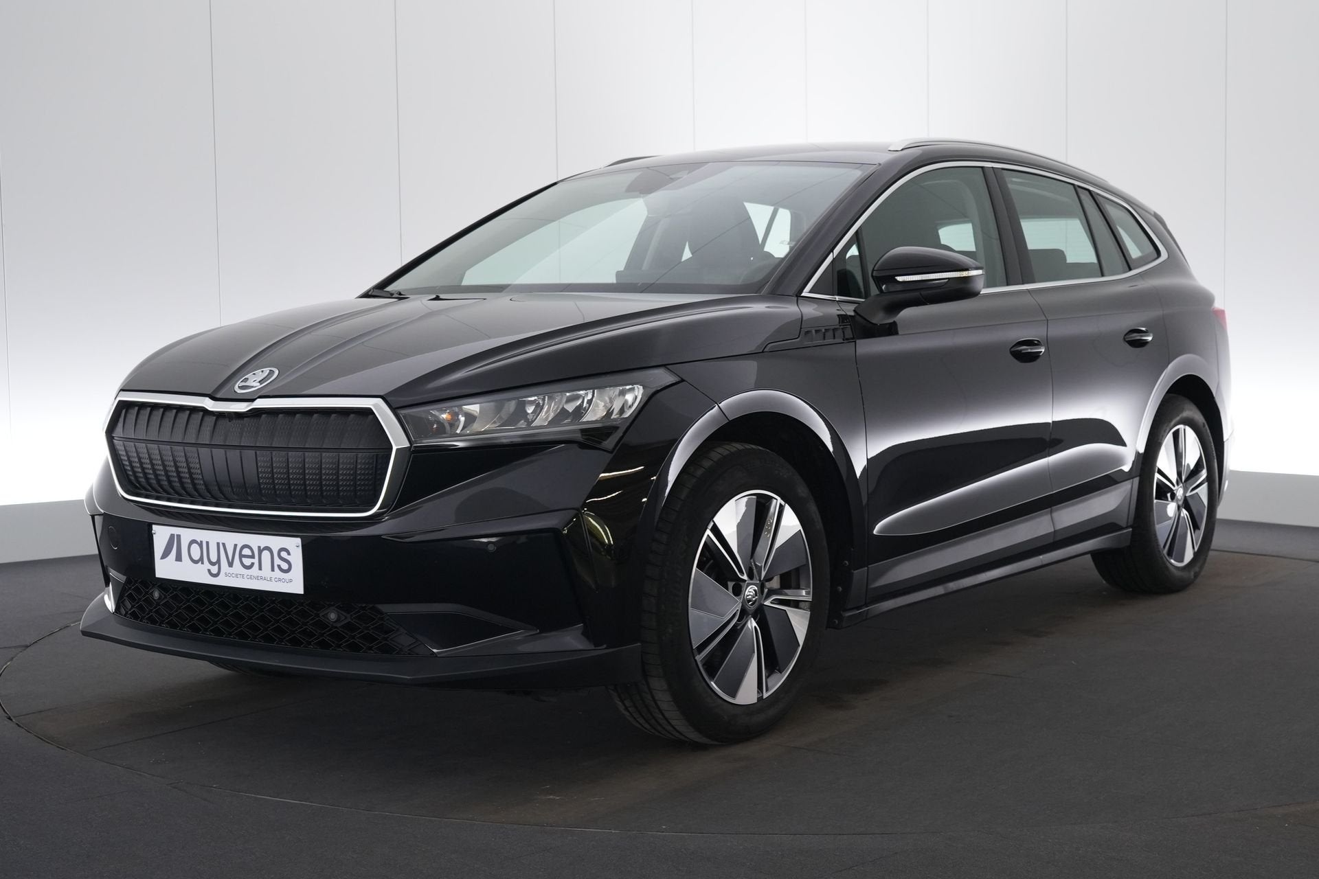 (2BJR613) SKODA ENYAQ, Auto's, Automaat, Gebruikt, Zwart, 5 deurs