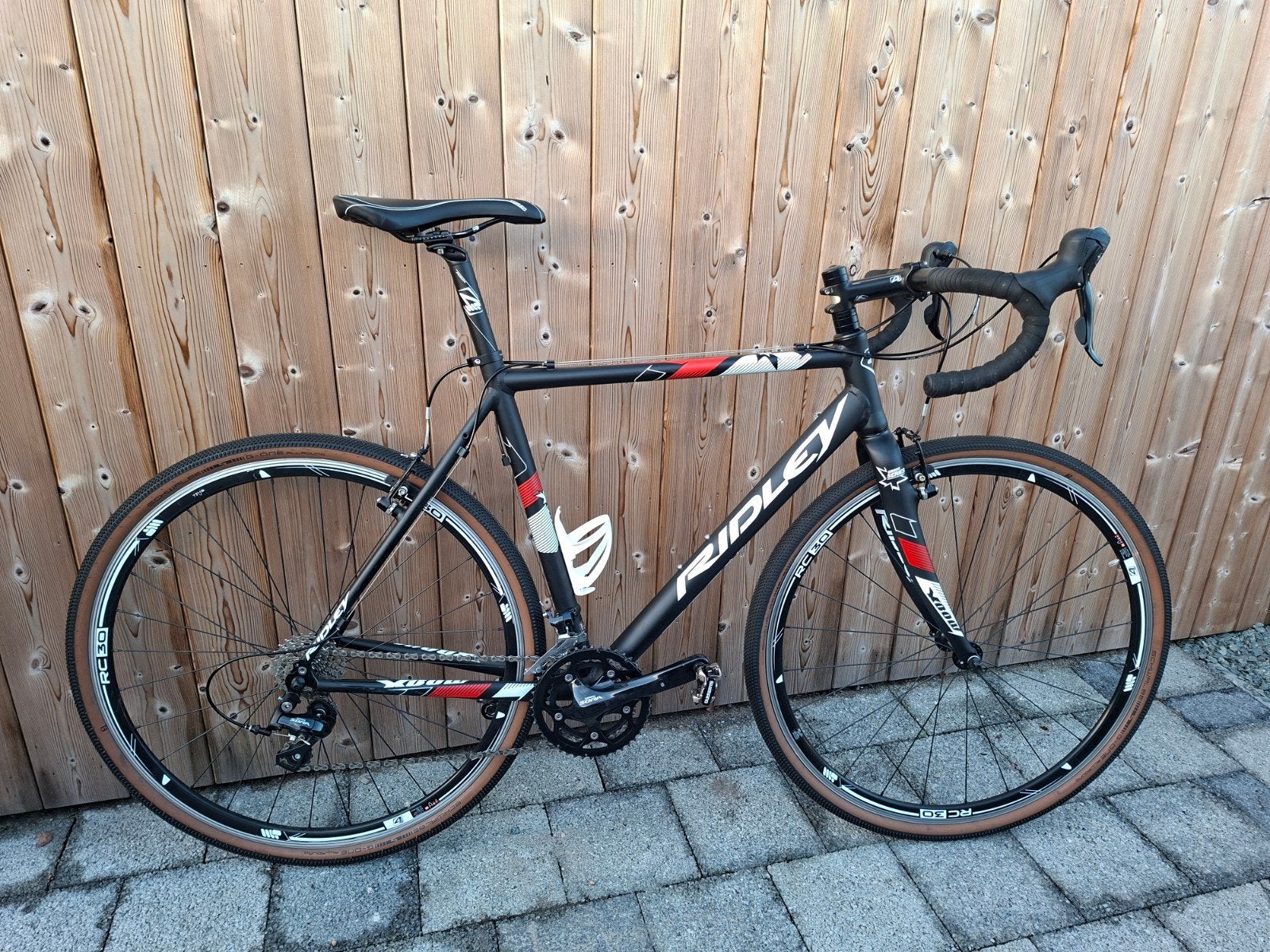 Ridley cyclocross / gravel fiets maat 56 – Shimano Sora, Frein sur jante, Aluminium, Comme neuf, Enlèvement