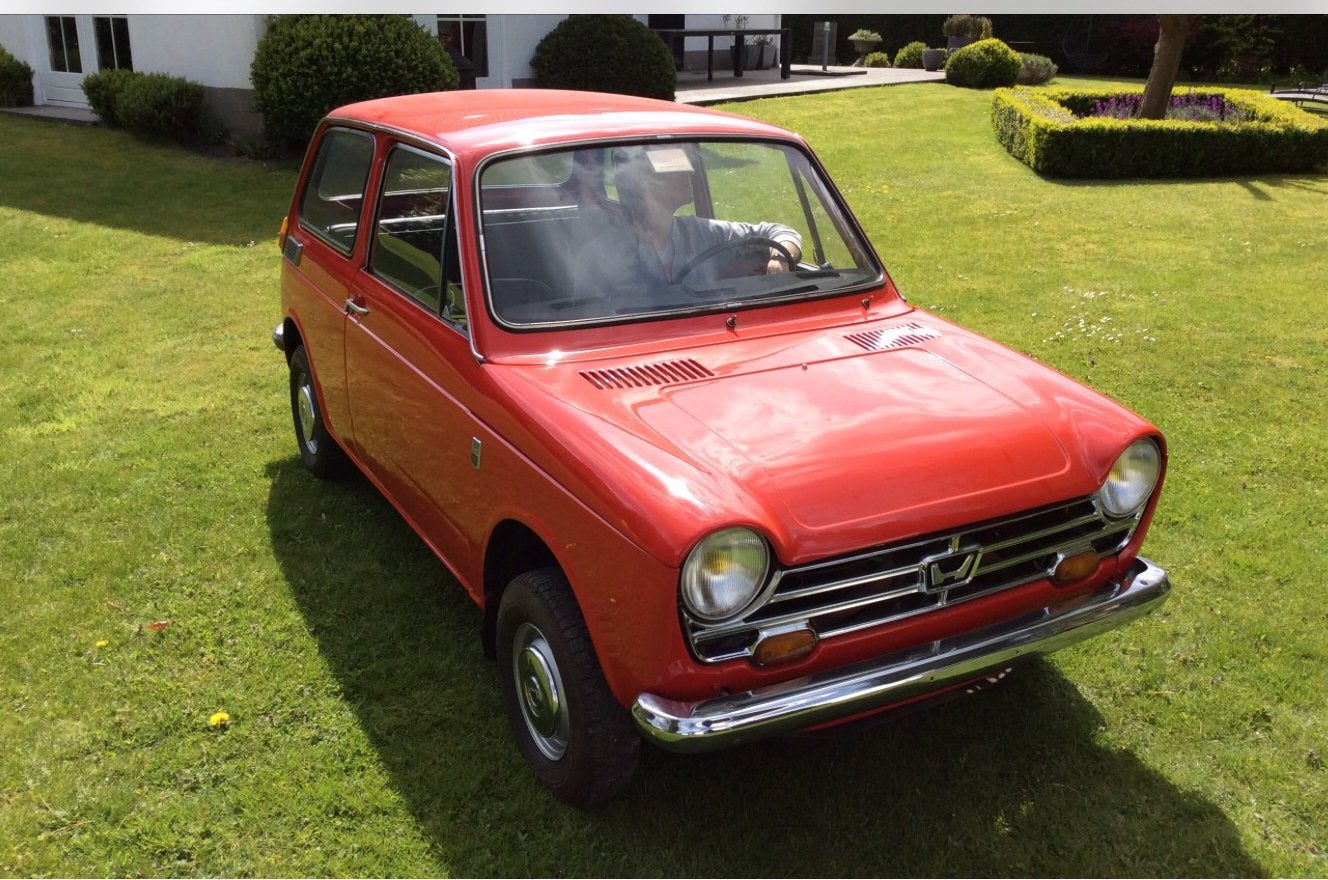 Honda N600, Auto's, Honda, Zwart, Blauw, Handgeschakeld