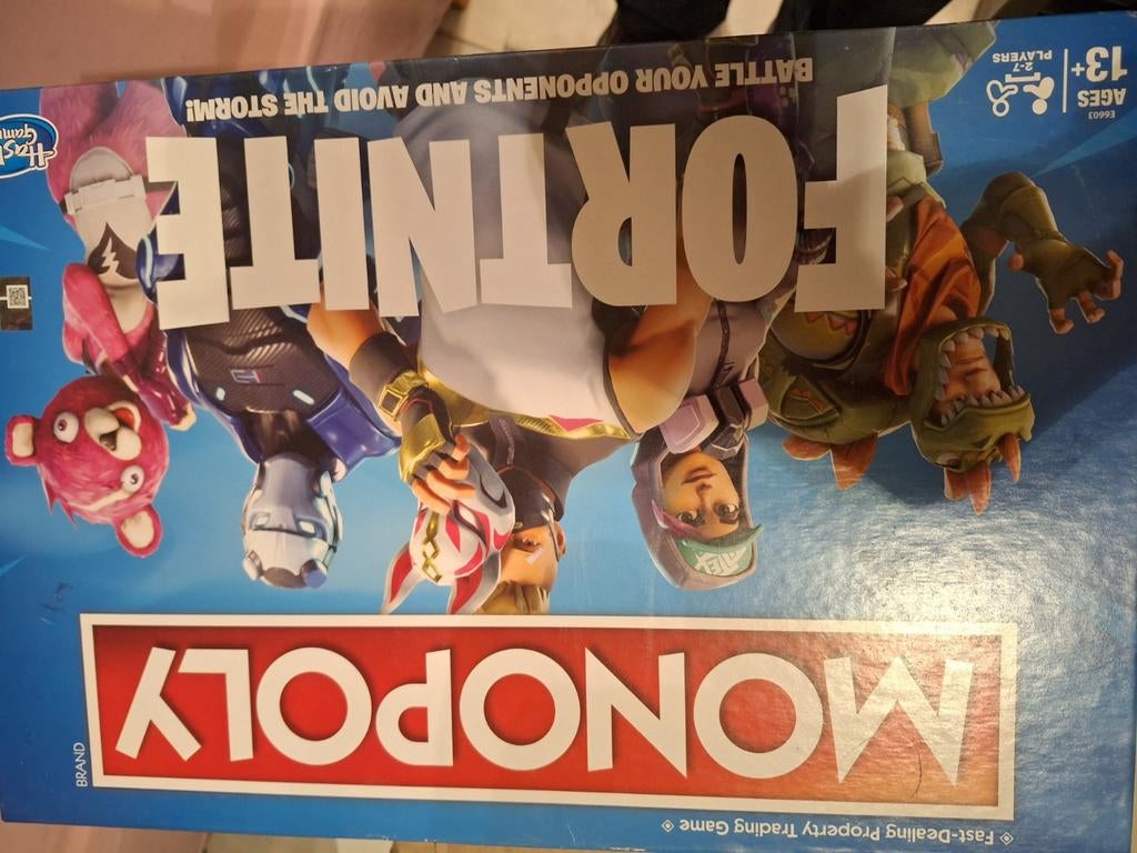 Monopoly fortnite, Ophalen of Verzenden