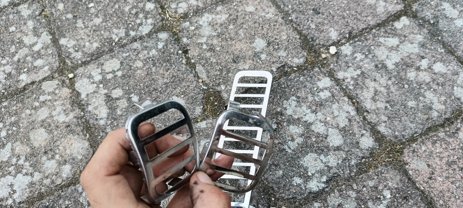 VW kever chrome sierstukken pedalen,uitlaat., Enlèvement ou Envoi, Avant