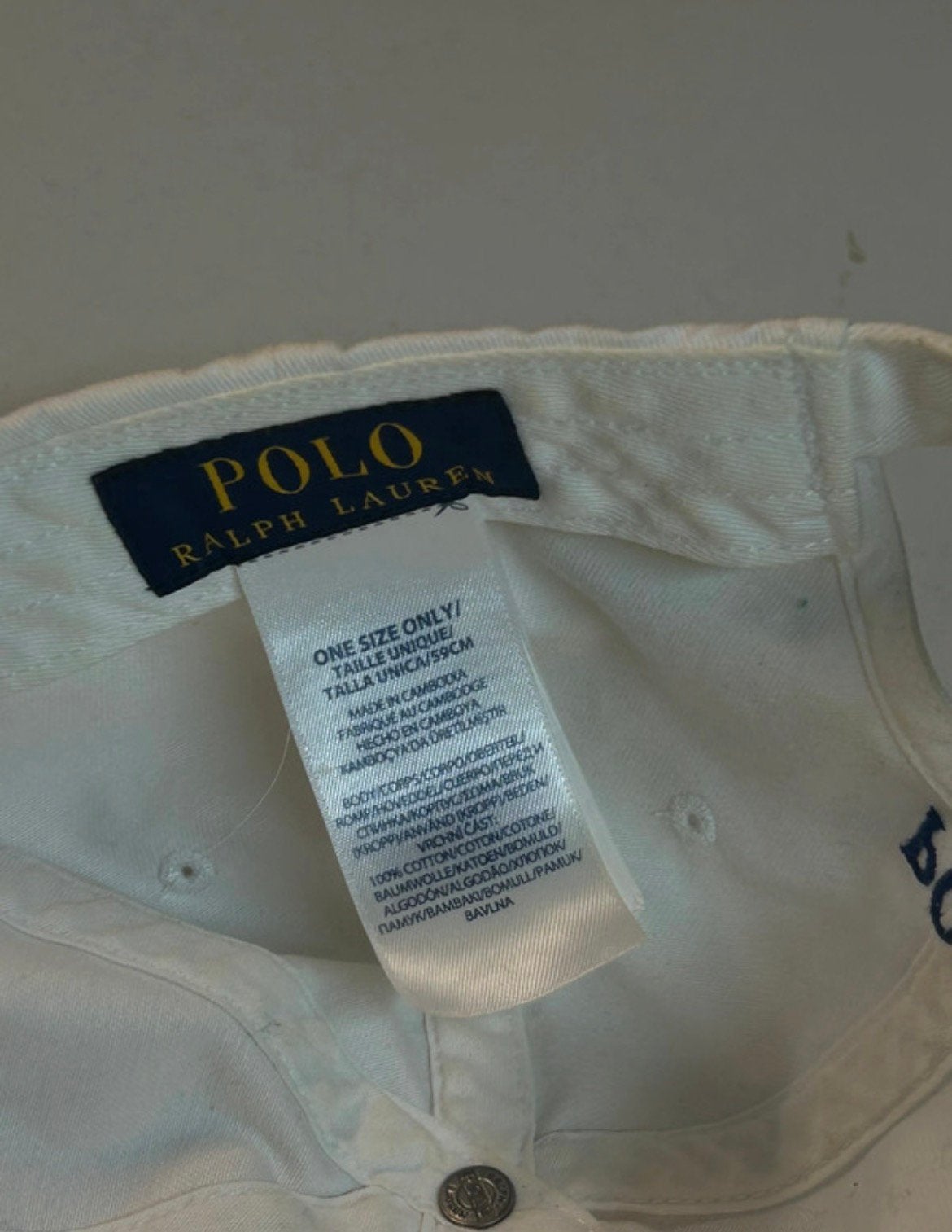 Bonnet Ralph Lauren, Vêtements | Hommes, Enlèvement ou Envoi, Comme neuf, Casquette