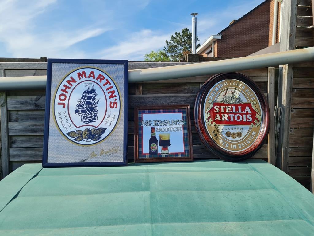 Spiegels bier reclame, Ophalen, Stella Artois