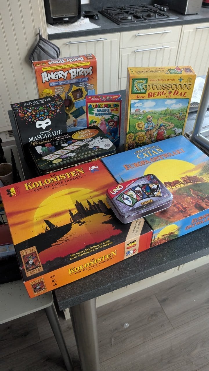 Lot gezelschapspellen: zie beachrijving, Hobby en Vrije tijd, Gezelschapsspellen | Bordspellen, Ophalen