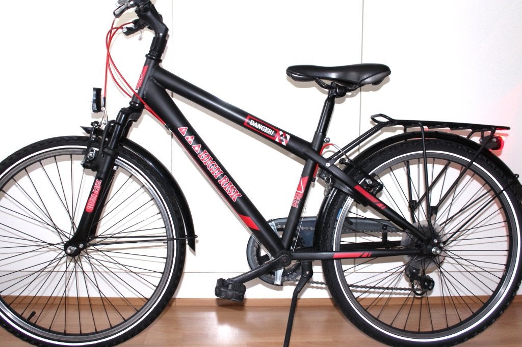 Sportieve 24 inch BFK jongensfiets - 6 versn., Ophalen, 24 inch, Velgrem, Zo goed als nieuw