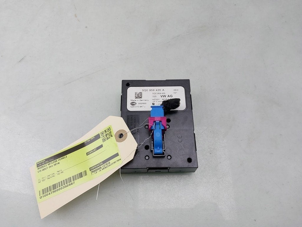 MODULE KEYLESS VEHICLE Volkswagen Golf VII (AUA), Gebruikt, Volkswagen, Volkswagen AG, Kundenbetreuung@volkswagen.de