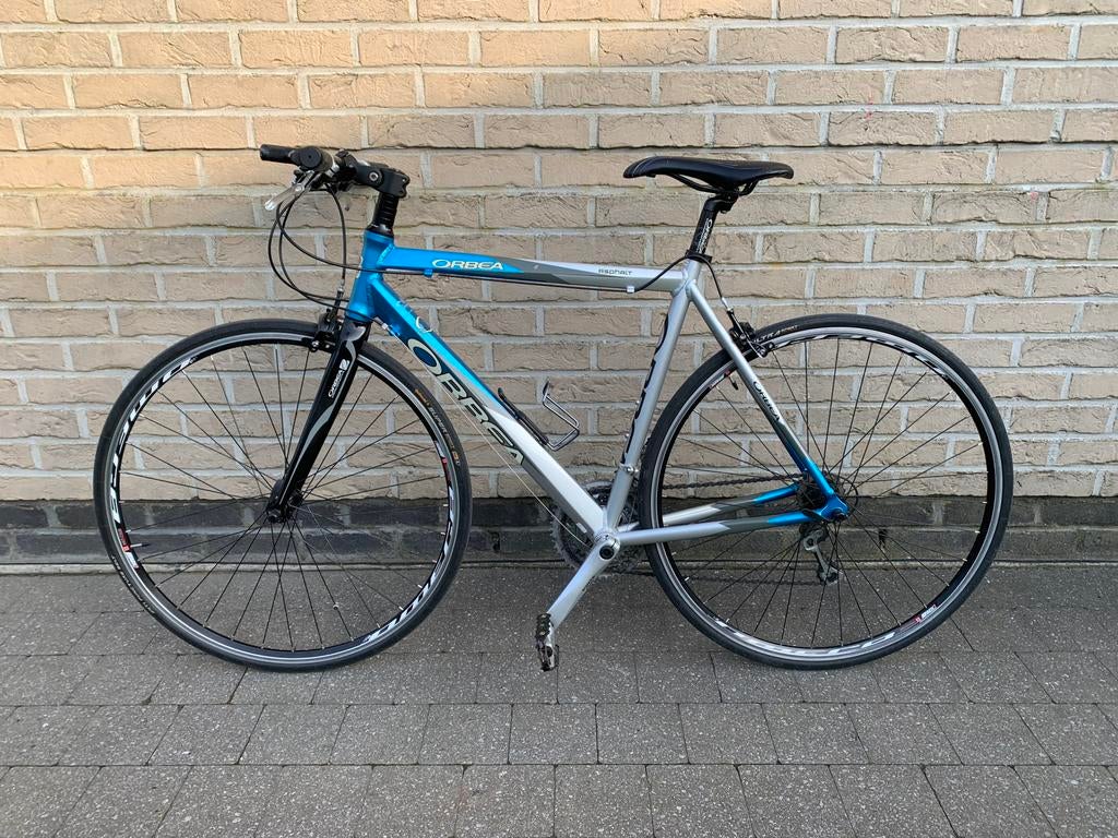 heren fiets middenmaat, Fietsen en Brommers, Ophalen, Zo goed als nieuw