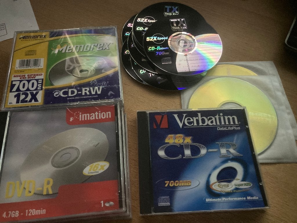 LOT Disques enregistrables (CD/DVD), Informatique & Logiciels, Enlèvement, Neuf, Cd