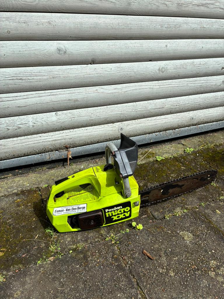 Kettingzaag Poulan Micro XXV, Ophalen, Gebruikt, Kettingzaag