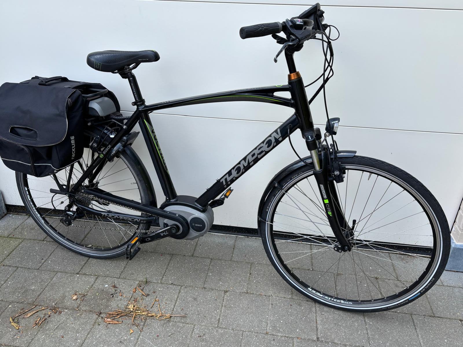 Elektrische herenfiets Thompson voltage, Fietsen en Brommers, Ophalen, Zo goed als nieuw