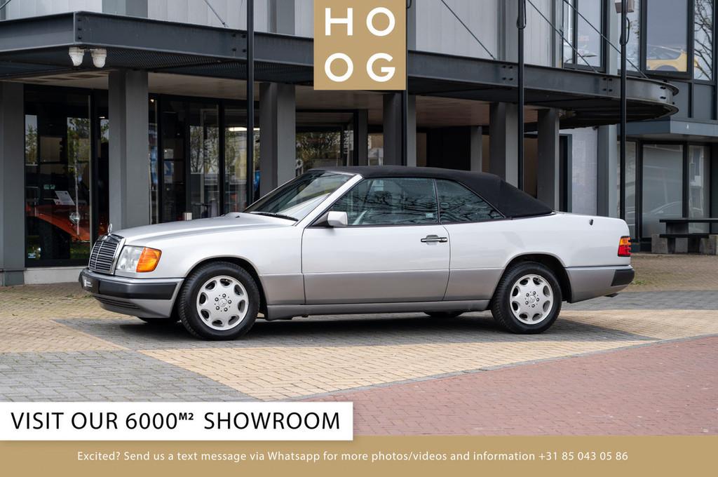 Mercedes-Benz E-Klasse 300 CE-24 Cabriolet (bj 1994), Auto's, 4 zetels, Zwart, Cabriolet, Bedrijf