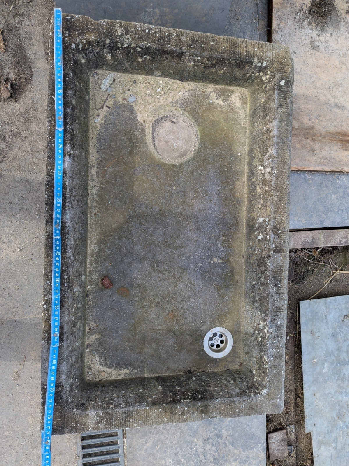 hardsteen wasbak, Tuin en Terras, Ophalen, Hardsteen