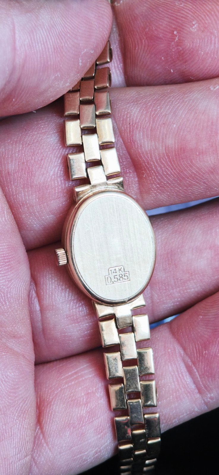 montre en or 14 carats, Enlèvement ou Envoi