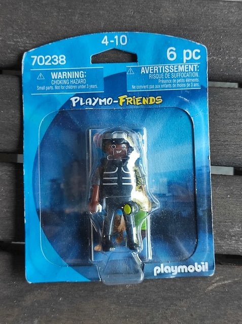Playmofriends playmobil 70238 agent nieuw, Ophalen, Complete set, Nieuw, Figuren