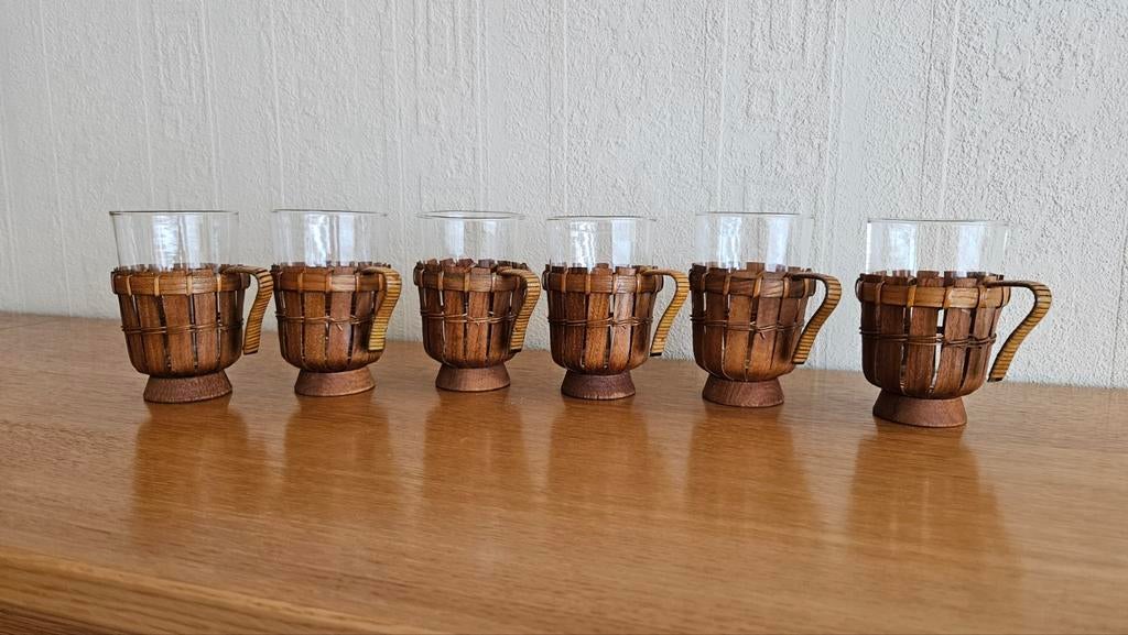 Verres à thé vintage Boho Style, Enlèvement