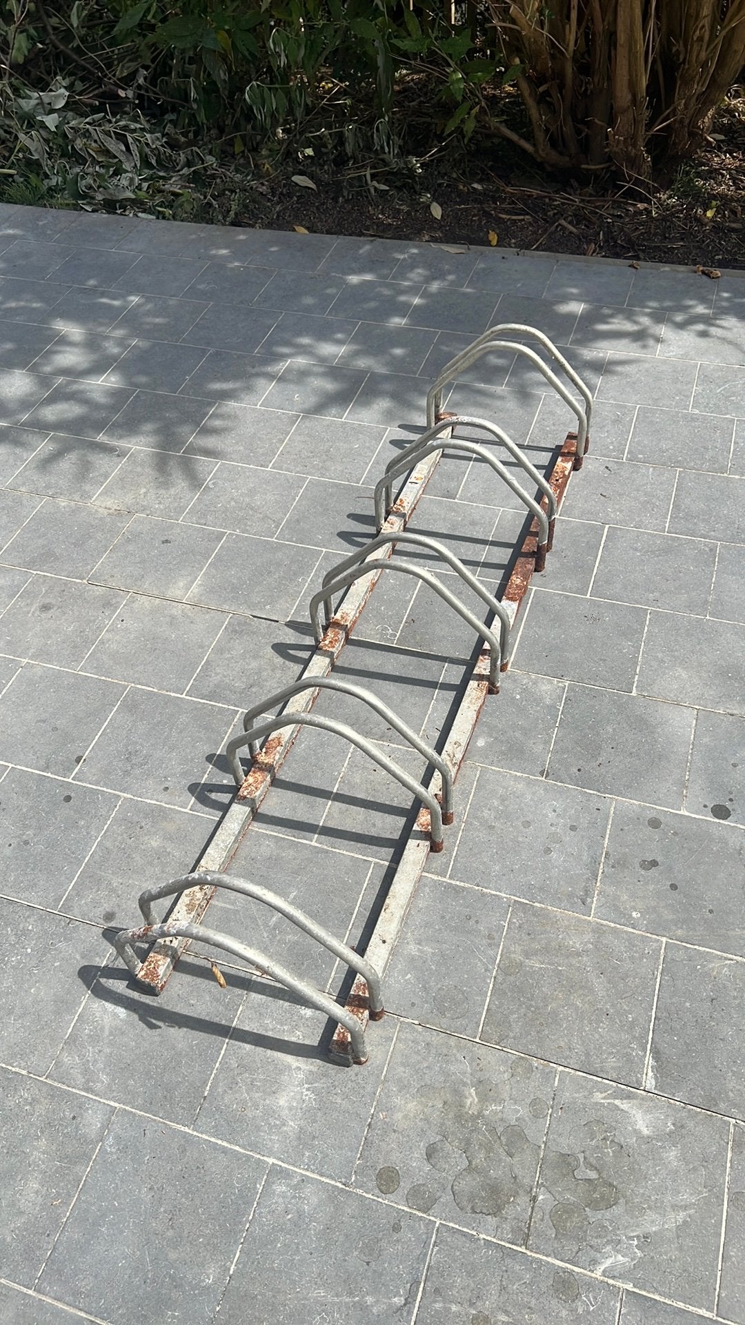 Fietsenrek 5 fietsen, Fietsen en Brommers, Ophalen, Gebruikt