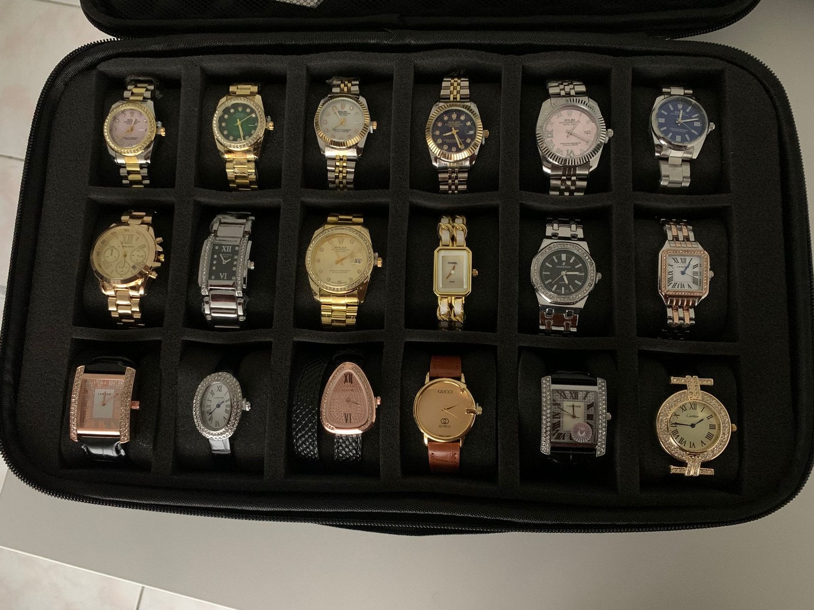 Dames Rolex cartier chanel patek gucci, Ophalen of Verzenden, Zo goed als nieuw, Rolex