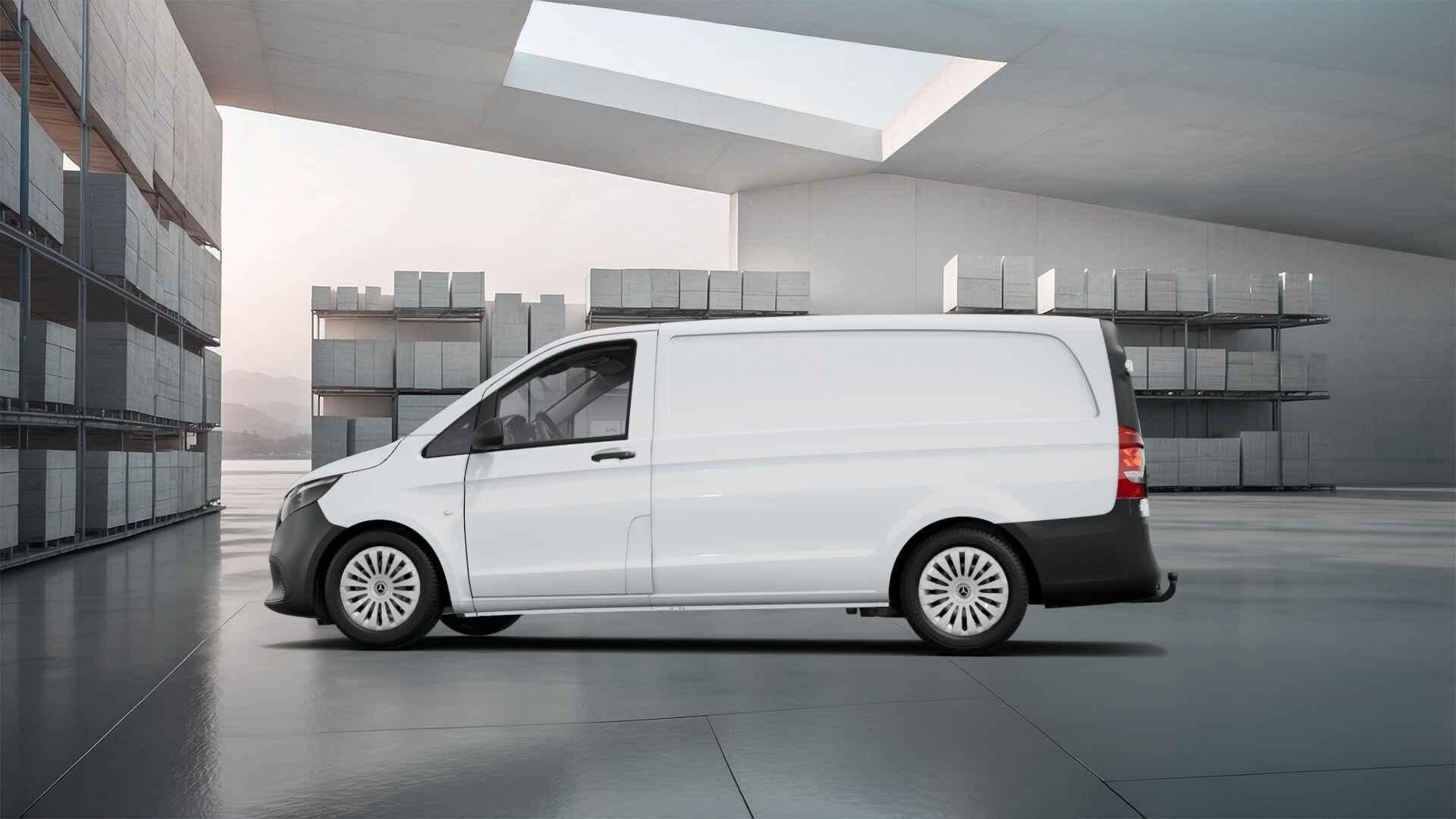 Mercedes-Benz Vito 114 CDI Base L2 9G-Tronic | Trekhaak | Ac, Zwart, 4 cilinders, 2000 kg, 136 pk