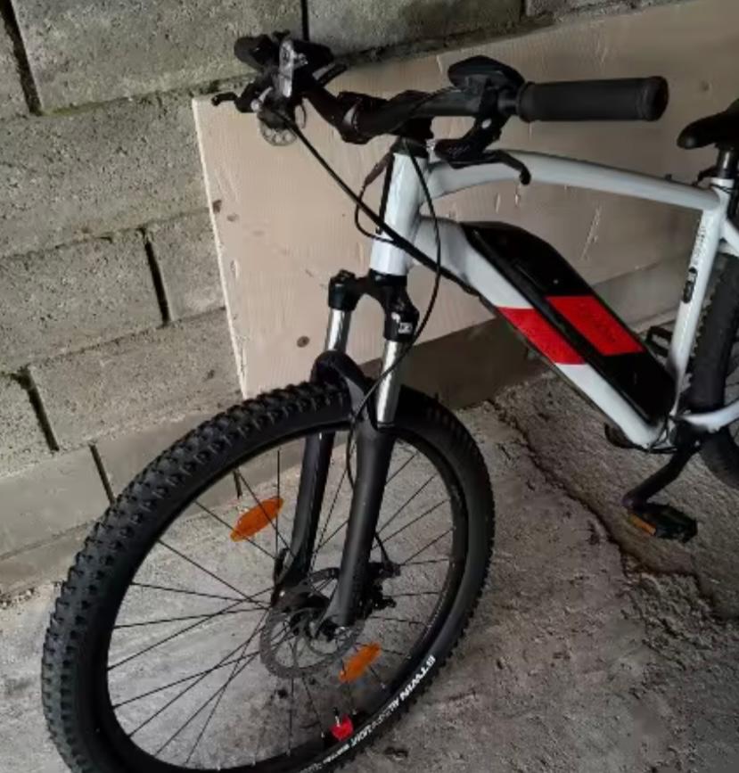 Pitbike,elektrische fiets,full suspension, Fietsen en Brommers, Ophalen, Zo goed als nieuw
